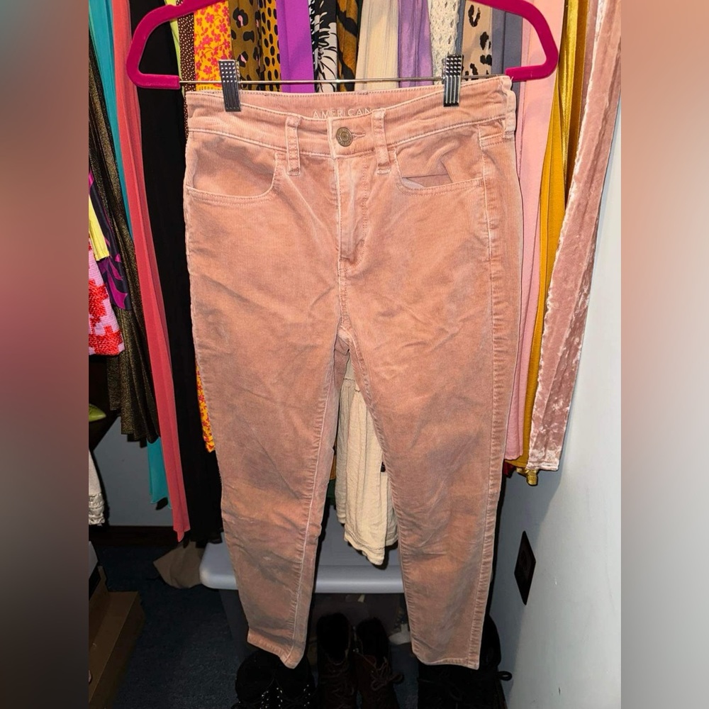 American Eagle Super Stretch Corduroy High Rise Jegging Size 2 X-Short